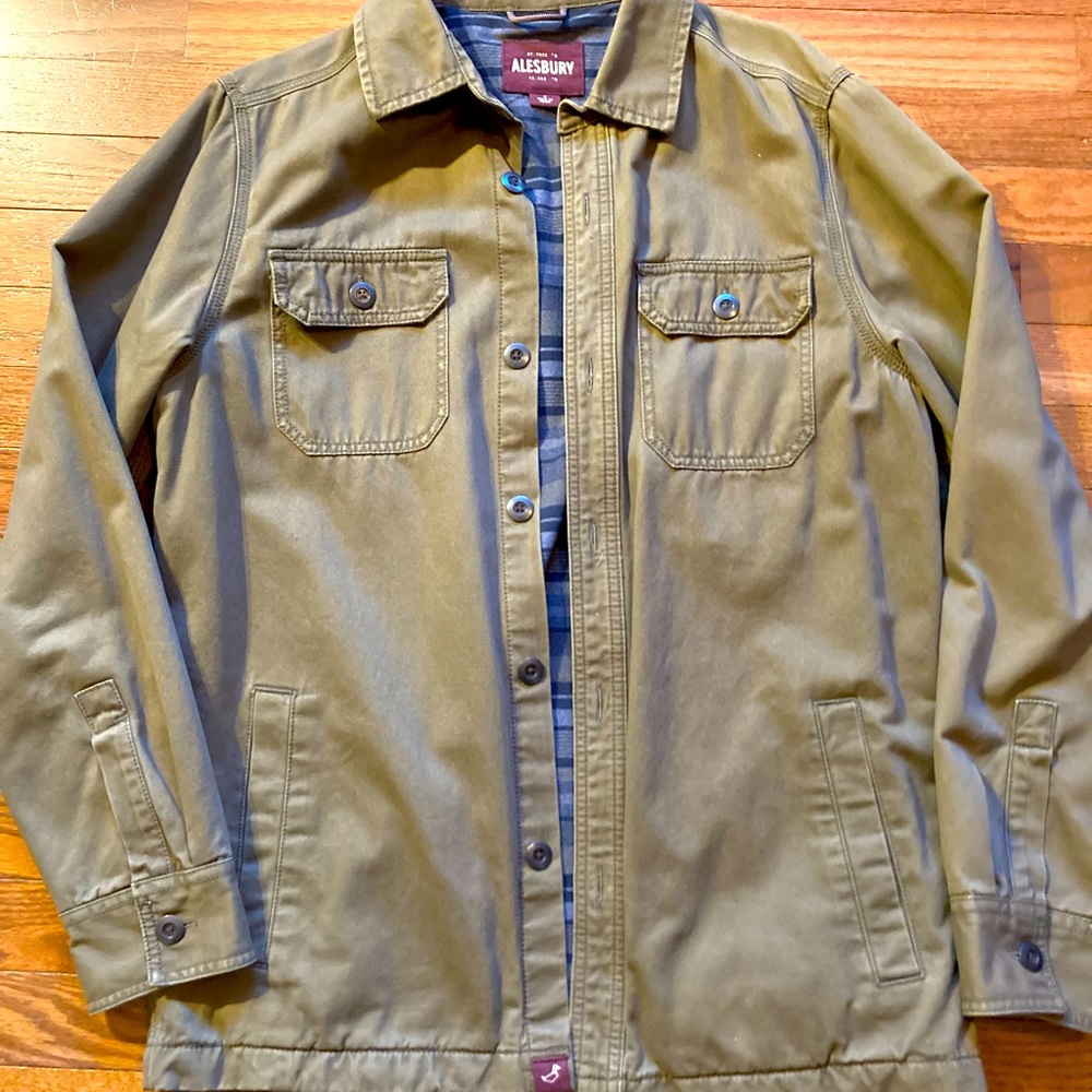 Men’s Alesbury lined jacket, excellent condition. Size Medium.